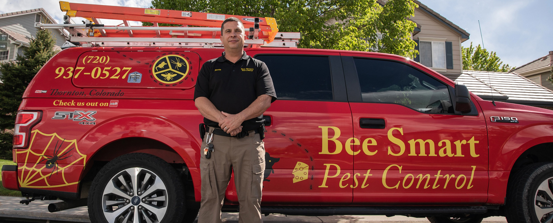 Justin Kehoe, Owner of Bee Smart Pest Control in Brighton Colorado area