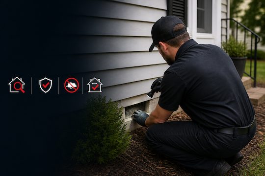 Bee Smart Pest Control technician serving a Colorado home