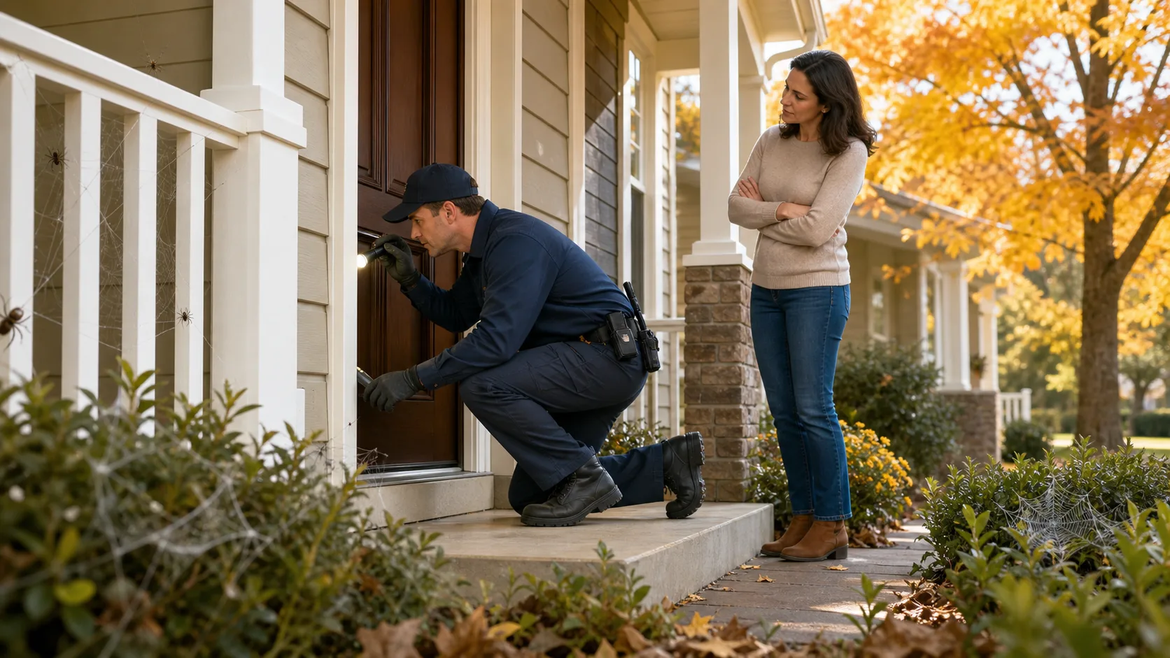 Signs Your Reunion Home Has a Fall Spider Entry Problem