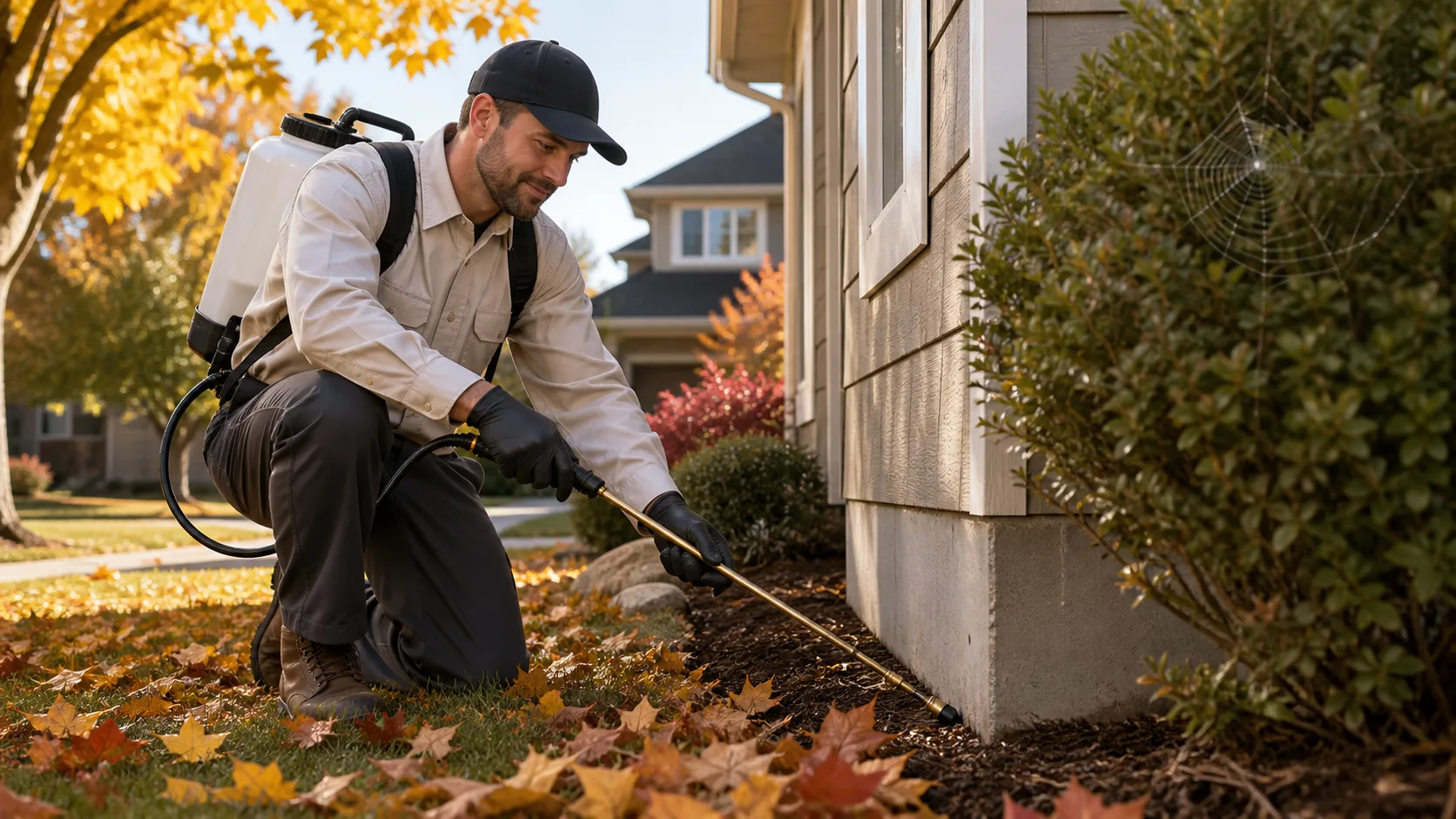 How Broomfield Pest Control Helps Block Fall Spiders